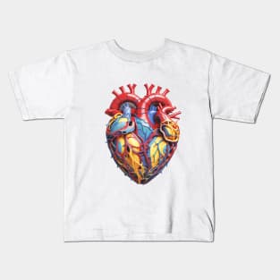 Emotive Men's heart Kids T-Shirt